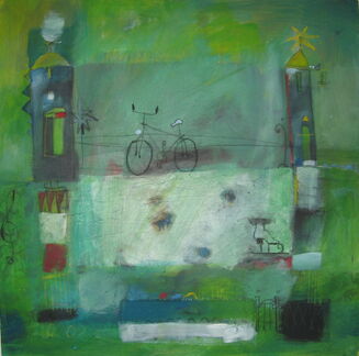 Fahrrad und Stadt